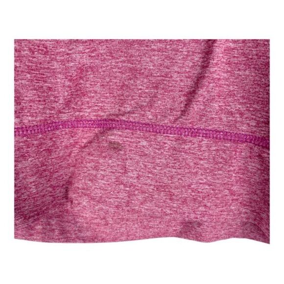 Roots Women's Marled Fuchsia Purple Round Neck Long Sleeve Logo T Shirt US XS - Picture 5 of 5